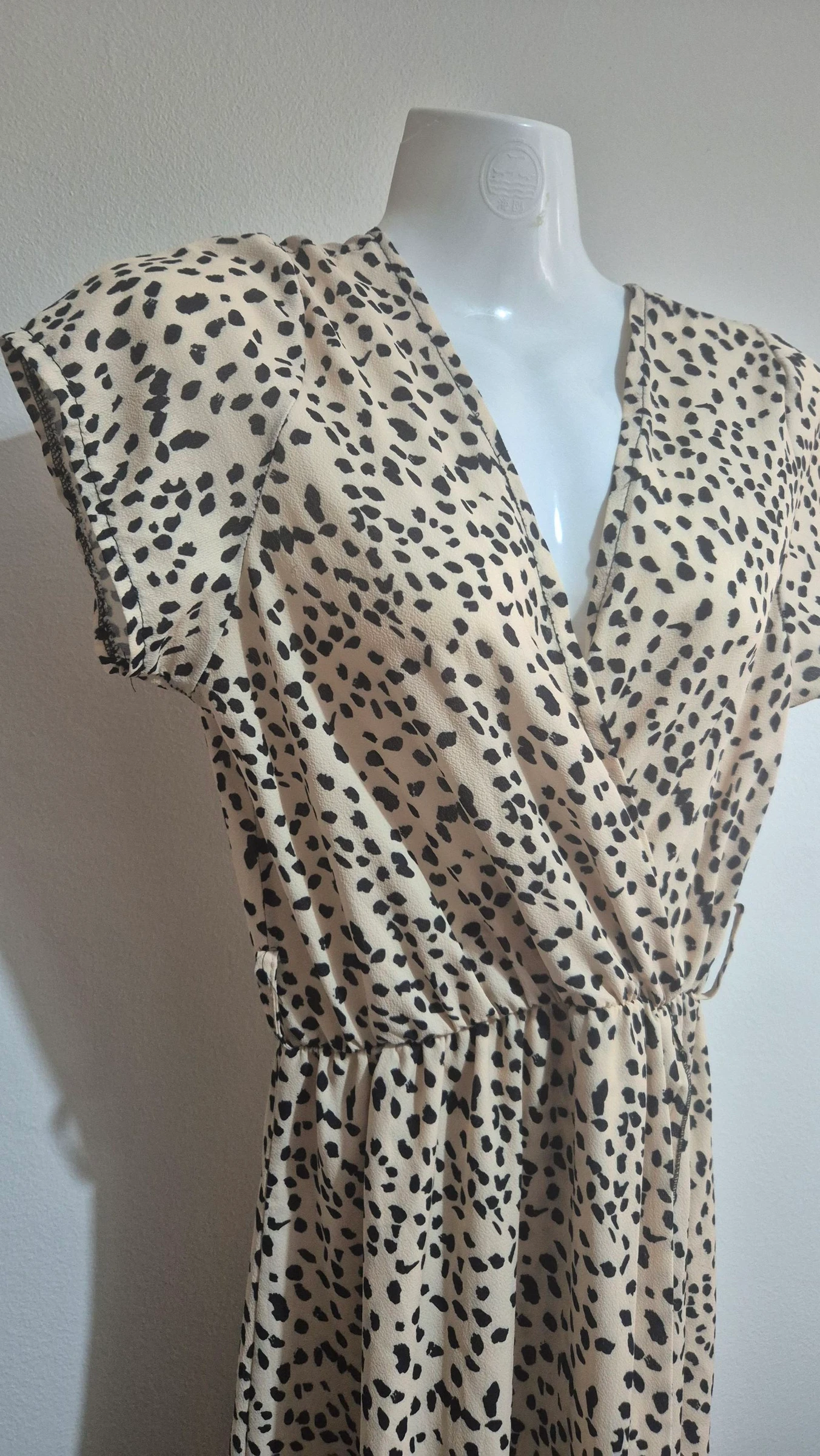 Lange jurk met dierenprint – photo 3